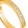 Inel de logodna din aur 18k si 0,17ct cu 11 diamante 74A0056