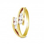 Inel de logodna de 6 diamante 0,352ct | Argyor
